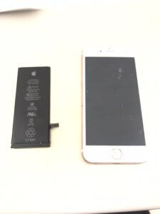 iPhone6S　バッテリー交換修理