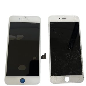 【画面割れ&タッチ不可】 iPhone 8 液晶交換 フロントパネル交換