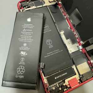 iPhoneSE2 バッテリー交換