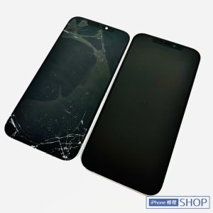iPhone12ProMax フロントパネル交換修理 液晶 画面 不良