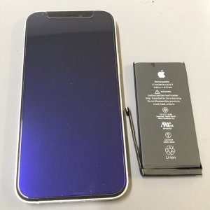 iPhone12mini バッテリー交換