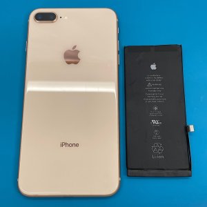 iPhone8Plus 電池持ち悪化 バッテリー交換修理 | 東京都町田市旭町