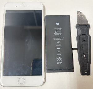 iPhone7plus バッテリー交換