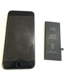 iPhone8　バッテリー交換