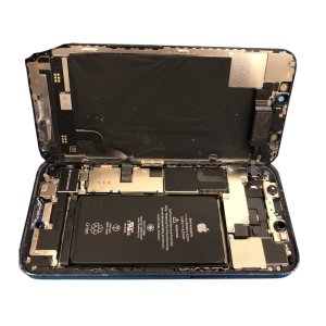 iPhone12mini 水没修理 液晶交換