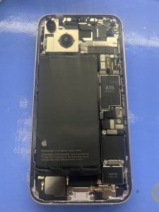 iPhone14バッテリー交換修理