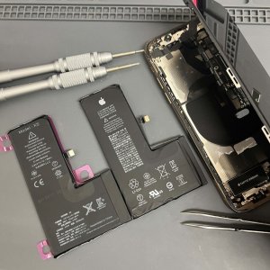 iPhoneⅩS バッテリー交換