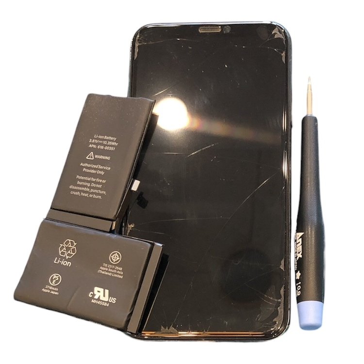 iPhoneX バッテリー交換