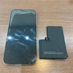 iPhone13ProMx修理 バッテリー交換｜川口市並木