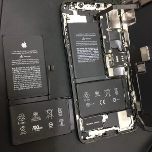 iPhoneXS maxバッテリー交換修理|埼玉県 入間市 野田