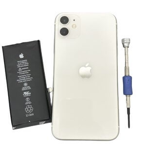 iPhone11バッテリー交換修理