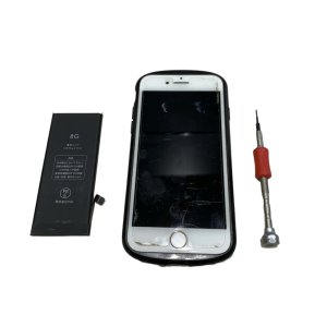 iPhone8　バッテリー交換　iPhone Battery Replacement