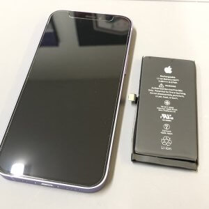 iPhone12mini バッテリー交換