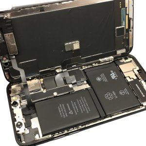 iPhoneX　バッテリー交換