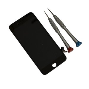 【一部に黒いシミ】iPhone8Plus 液晶交換