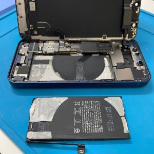 iPhone12mini 最大容量80% バッテリー交換| 神奈川県横浜市青葉区
