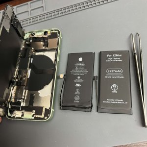 iPhone12mini バッテリー 交換 修理