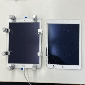 【iPadAir2 フロントパネル交換】群馬県でiPadの修理といえば当店にご相談ください!!｜前橋市古市町