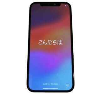 iPhone12　初期化