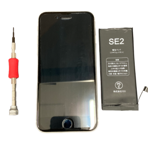 iPhoneSE2 バッテリー交換