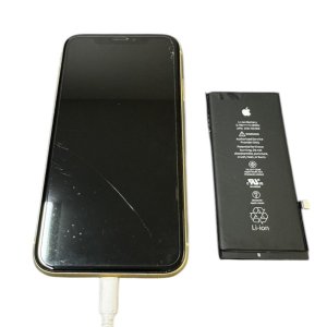 iPhoneXR　バッテリー交換