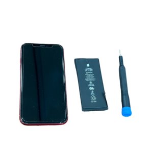 最大容量75％以下のiPhoneXR バッテリー交換