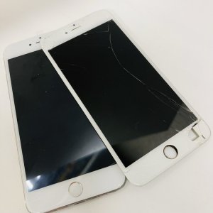 iPhone6Splus 画面割れ修理