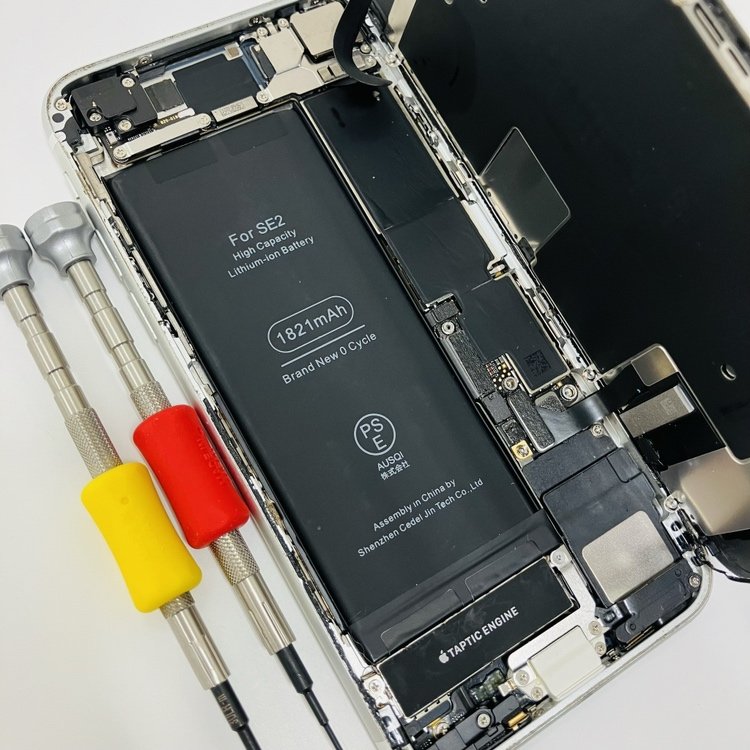 iPhoneSE2 バッテリー交換修理