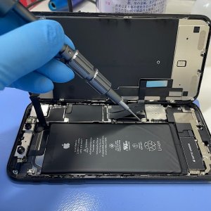 iPhone X 最大容量70% バッテリー交換| 茨城県取手市高須