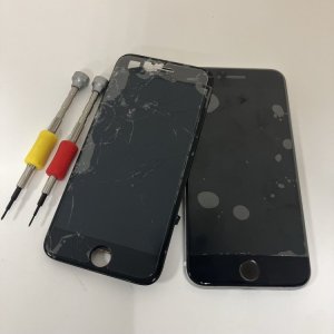 iPhoneSE2 画面割れ修理
