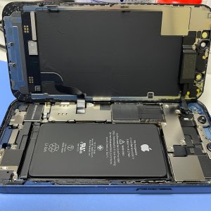 iPhone12mini 最大容量78% バッテリー交換| 常総市