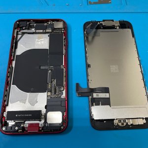 iPhoneSE3 落下亀裂 パネル交換| 龍ケ崎市中里