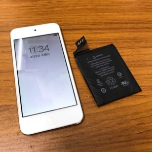 iPod touch6 バッテリー交換| 千葉県印西市中田切