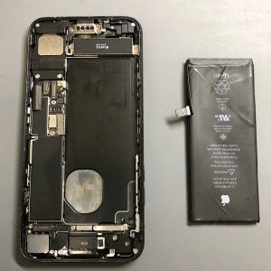 iPhone7 最大容量53% バッテリー交換| 千葉県印西市発作| バッテリー交換も即日お渡しで修理対応しております‼︎