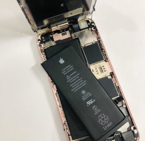 iPhone6S バッテリー交換