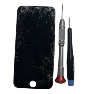 【iPhone8パネル交換】液晶バキバキ