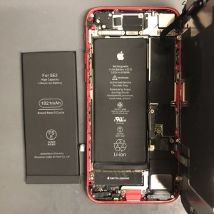 iPhoneSE2 バッテリー 交換 修理