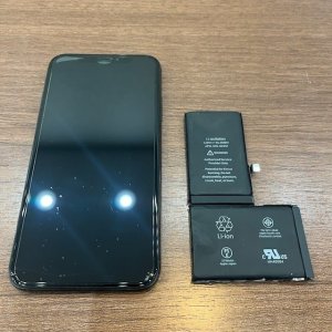 iPhoneX修理 バッテリー交換｜川口市上青木西
