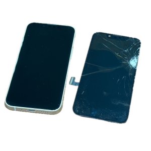 液晶割れ　iPhone13mini　液晶交換