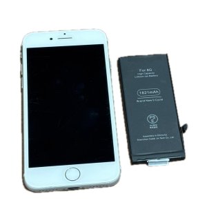 最大容量73％　iPhone8　バッテリー交換
