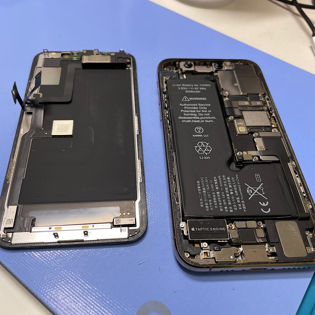 iPhone11Pro 液晶交換| 取手市青柳| 液晶交換も即日30分!
