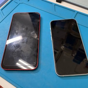 iPhone12と12mini バッテリー交換修理| 取手市井野台| バッテリー交換も即日お渡しで修理対応しております‼︎