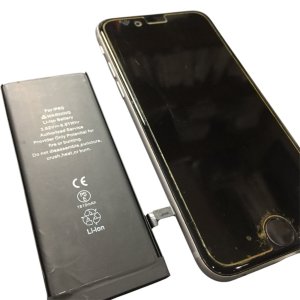 iPhone6 バッテリー交換