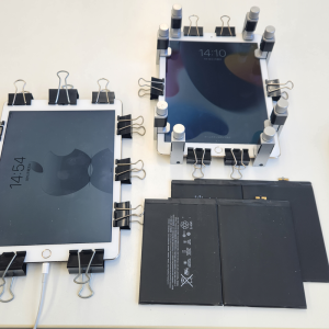 【iPadAir2 バッテリー交換】iPad2台まとめてバッテリー交換当日渡しOKです!!｜前橋市西片貝町