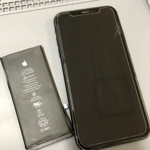 iPhoneXR バッテリー交換修理