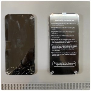 iPhone X 画面修理