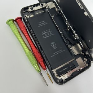 iPhoneXR バッテリー修理