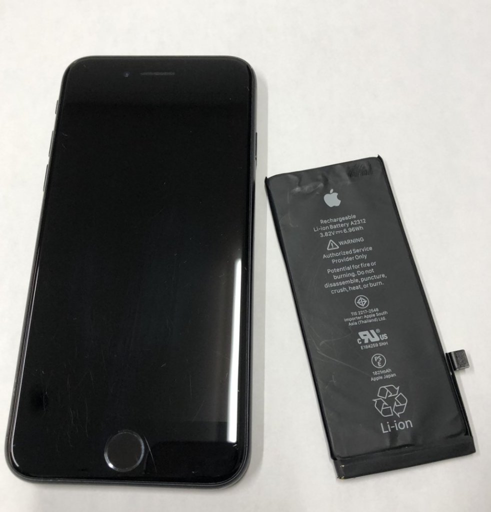 iPhone SE3 バッテリー交換