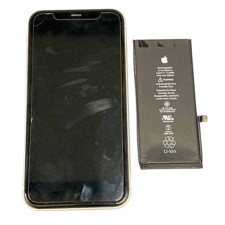 iPhoneXR バッテリー交換