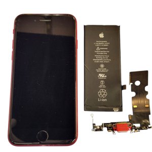 【iPhoneSE 第2世代 ライトニング(充電口)・バッテリー交換】「充電がされにくい」 「充電の減りが早い」 2つの症状を同時に修理致します!| 根室市西浜町